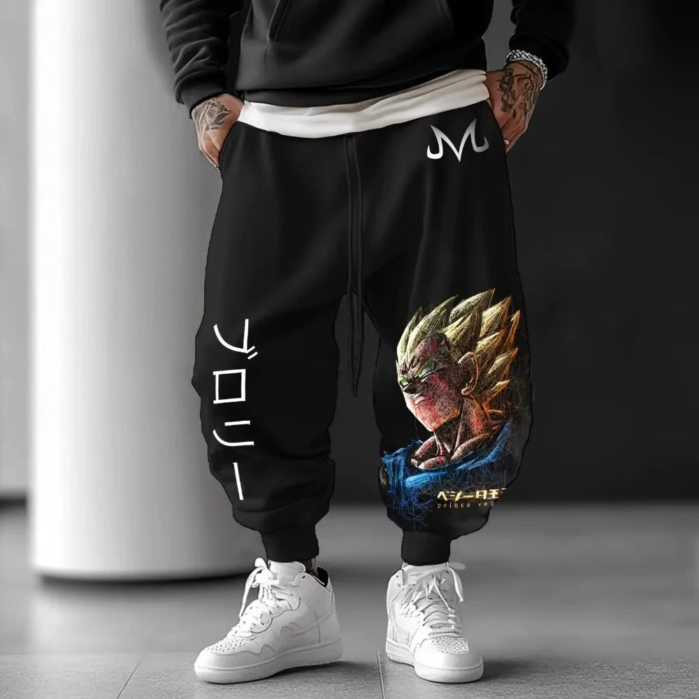 Pantalones deportivos Dragon Ball para hombre Broly primavera, otoño e invierno, anime japonés, jogger Y2K Harajuku de algodón