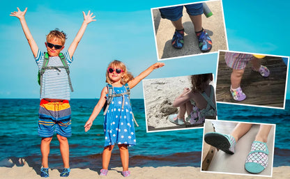 Fantje Dekleta Mehke zložljive vodne čevlje Otroške plažne poletne čevlje za hojo po vodi Plavanje Surf Morske copate Hitro sušeče se vodne čevlje