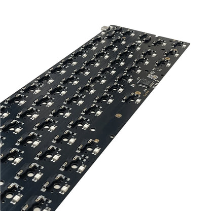 Hot-Swap 64RGB Mechainical Keyboard Custom PCB Compatibal With GH60 Wooting 60he RAKK PCB Kit optional