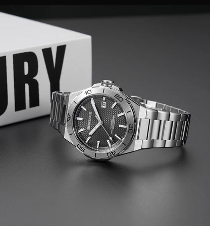 BORIAGE Fully automatic mechanical men's watch BGW9 luminous watch MIYOTA9015 movement 316 stainless steel 200m Water Resistance