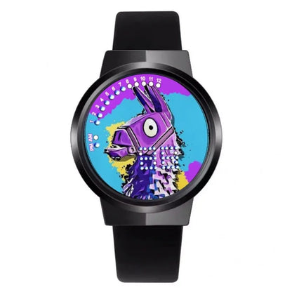 Fortnite Watch Cute Fashion Cartoon Personalized Kawaii Touch Night Light LED Student Electronic Watch Gift for Friends