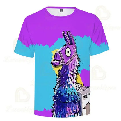 Fortnite Victory Game 3D T-shirt Baby Clothing Harajuku T-shirt Children Cute Kids Battle Royale Hero Tops Boys Girls