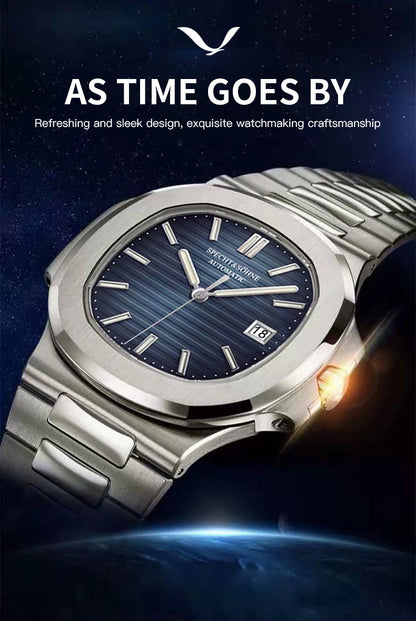 2025 Specht&Sohne New Hot Selling Men's Automatic Mechanical Watch Sapphire Crystal Stainless Steel Sports Watch Waterproof 50M