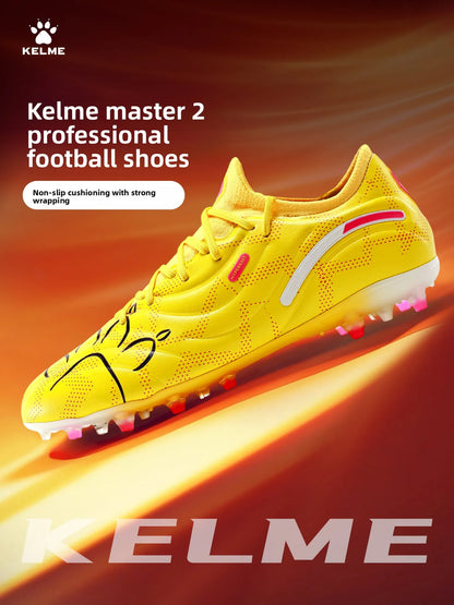 Kelme vrhunske nogometne čevlje s kratkimi žeblji, protizdrsne nogometne čevlje, z blaženjem za umetno travo, trening Mg nogometne čevlje