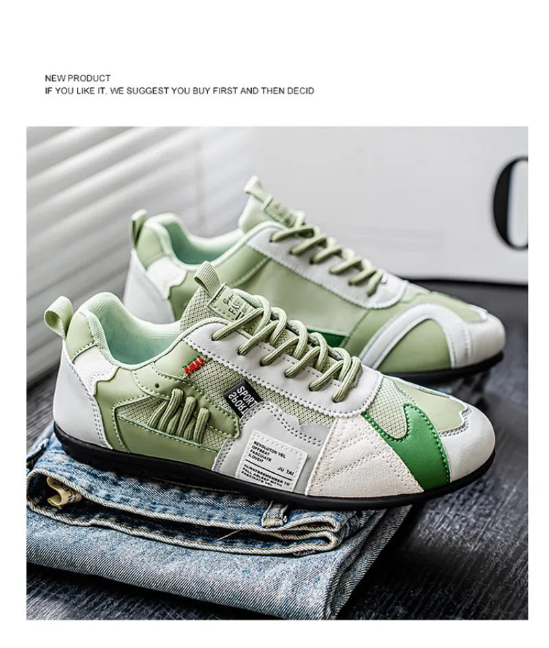 High-Quality Shoes for Men Summer New Mesh Breathable Youth Leisure Running Sneakers Walking Men Shoes Light Sneakers Zapatillas