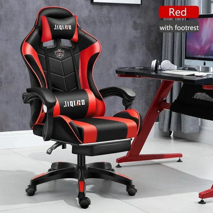 Ergonomic swivel chair Massage Recliner gamer chairs High quality gaming chair RGB light office chair gamer computer