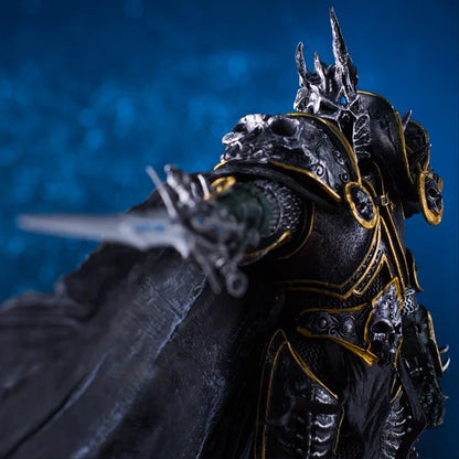 Model figurină anime World of Warcraft periferice de joc 36cm, al 7-lea Lich King Illidan Stormrage, decorațiune pentru birou, cadouri, jucării pentru copii