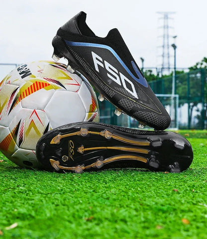 New Men Soccer Shoes Match Football Boots Non-Slip Boys High-quality Outdoor Sneakers Grass Cleats Hot-selling High-top Light