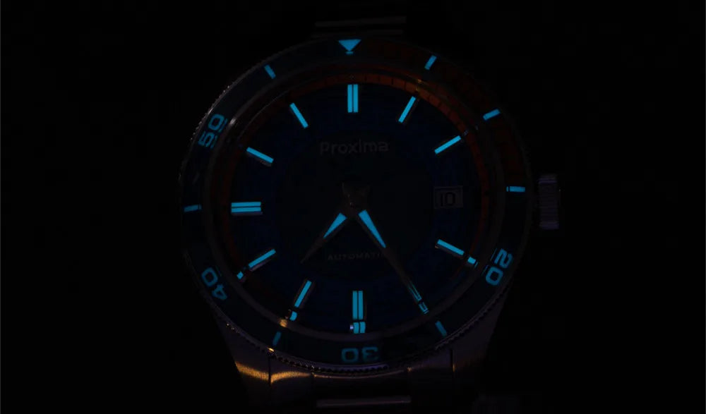 PX1701 39mm Luxury Men's Watches Business Dress Watch For Men Automatic Mechanical Sapphire Glass Date Window 200m Waterproof