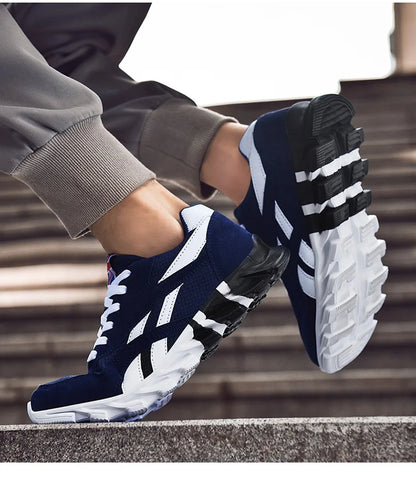 New Men's and Women's Running Shoes Breathable Casual Sneakers Anti-slip Vibration Comfortable Outdoor Sports Walking Shoes 36-48