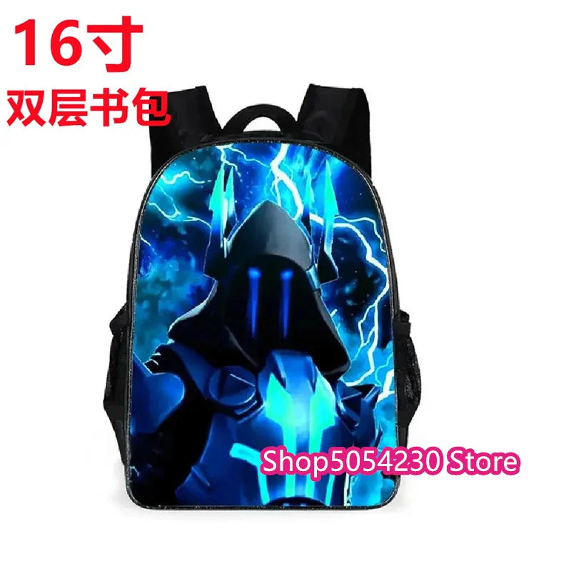 Fortnited 3-teiliges Rucksack-Set für Jungen – Victory Game, 16 Zoll, wasserabweisender Vorschul-Rucksack, cooler Grundschulrucksack