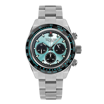Tactical Frog Quartz Watch VS75 Solar Chronograph Sapphire 200m Waterproof Luxury Watch Luminous Quartz Movement 41mm Mens Watch
