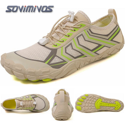 Men's Trail Running Shoes, Lightweight Athletic Zero Drop Barefoot Shoes Non Slip Outdoor Walking Minimalist Shoes for Women