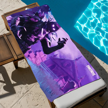 Strandtuch Badetuch schnelltrocknend leicht tragbar F-FORTNITES-ES Sauna Camping Schwimmen Game Pool Reise