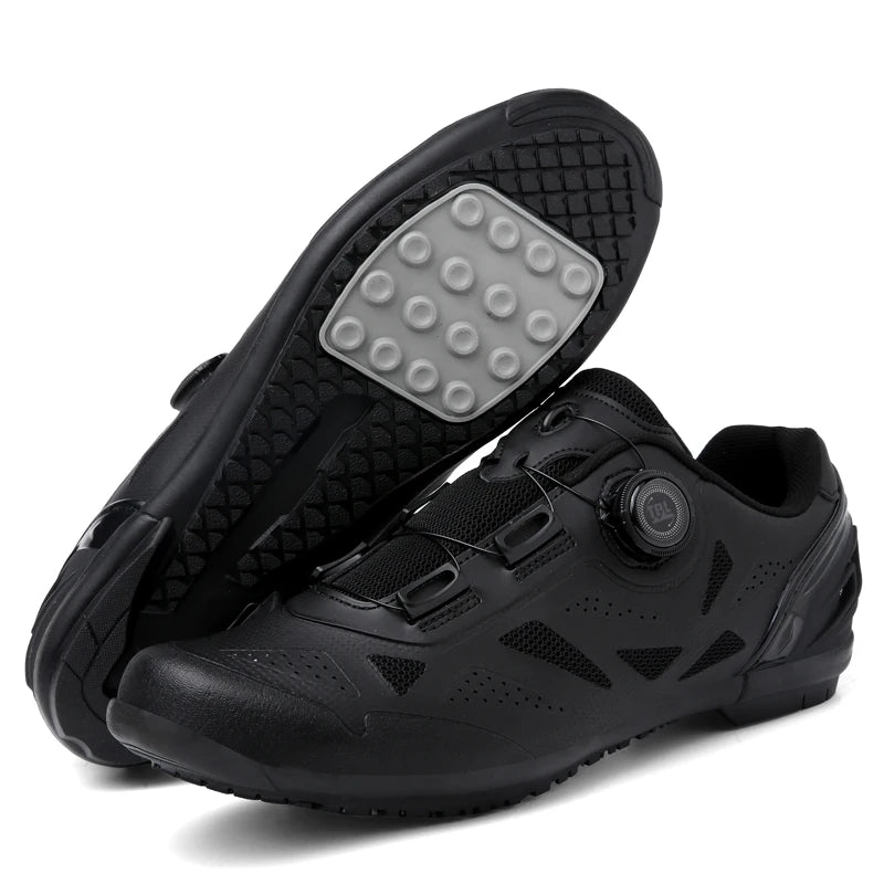 Men’s Non-Locking Mountain Bike Shoes Without Cleats Road Bicycle RB Speed Non-Cleat Cycling Shoes Sneakers Flat Pedal MTB Women’s