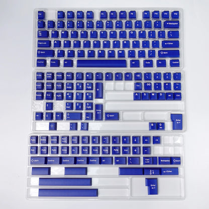 KBDiy 174 Tasten/Set PBT GMK Apollo Tastenkappen, Double-Shot, minimalistisches ISO-Cherry-Profil, für mechanische Gaming-Tastaturen, Tastenkappen für MX