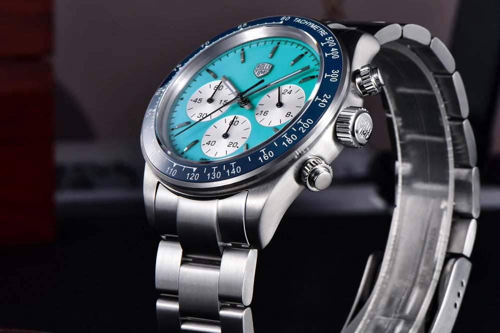 RollsTimi 2025 New Men's Watches Top Luxury Man Quartz Wristwatches Chronograph AR Sapphire Mirror Waterproof Sports Clock Gift