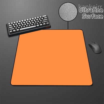 Alfombrilla de ratón Black Speed de color puro, alta elasticidad, base antideslizante, alfombrilla gaming premium para e-sports con superficie ultrafina, deskmat
