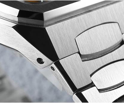 San Martin 39.5mm Tonneau Luxury Men Watch Mineral Dial Casual Sports PT5000 SW200 Automatic Mechanical Sapphire Luminous SN0145