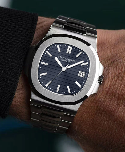 2025 Specht&Sohne New Hot Selling Men's Automatic Mechanical Watch Sapphire Crystal Stainless Steel Sports Watch Waterproof 50M