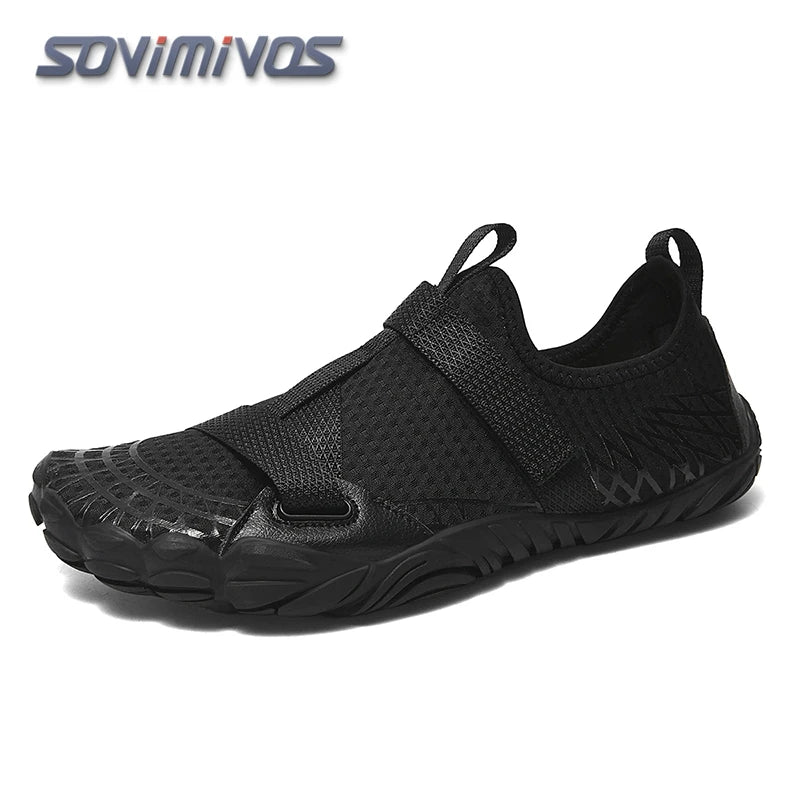 Water Shoes for Men Barefoot Beach Shoes Breathable Sport Shoes Quick Dry River White Sea Aqua Sneakers Soft Beach Sneakers