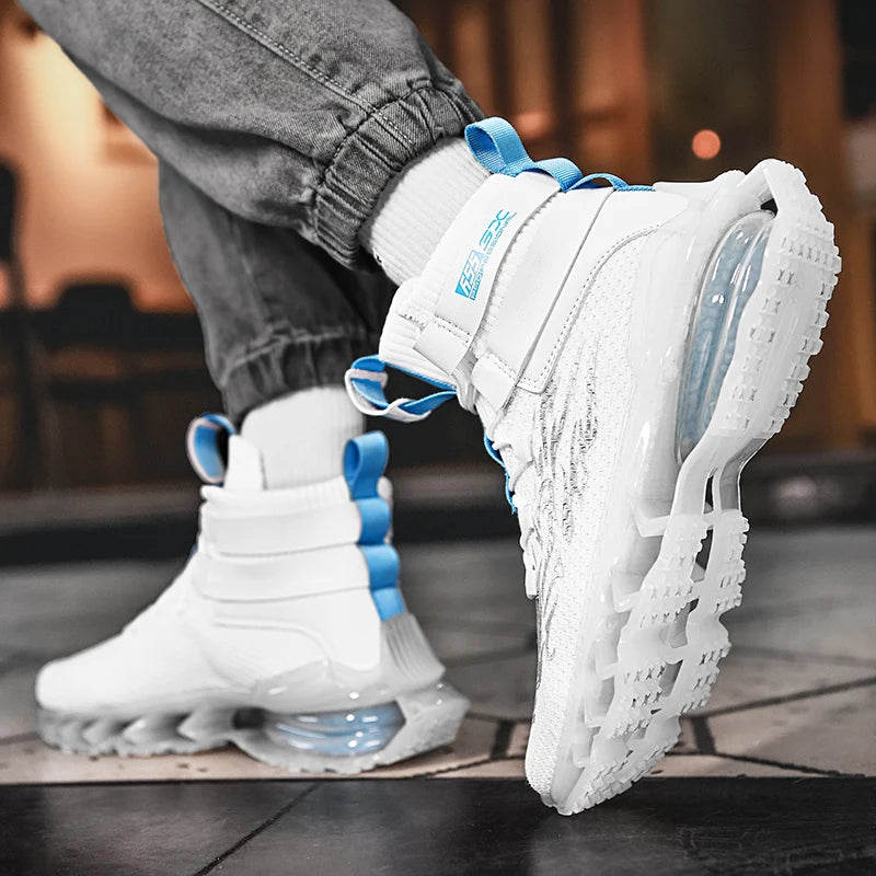 Chaussures de course respirantes pour hommes, baskets décontractées pour hommes, chaussures de tennis pour hommes, entraîneur de course, mocassins à la mode, luxe