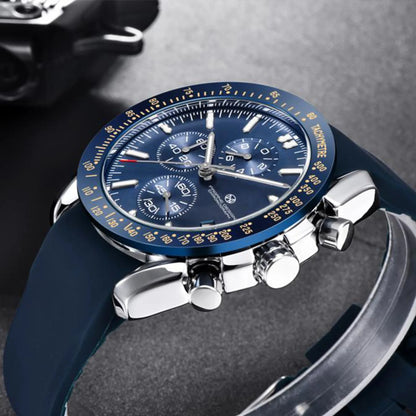 PAGANI DESIGN 45MM 2026 Men Quartz Watches 30M Waterproof Luxury Business Stainless Steel Relogio Masculino 5140