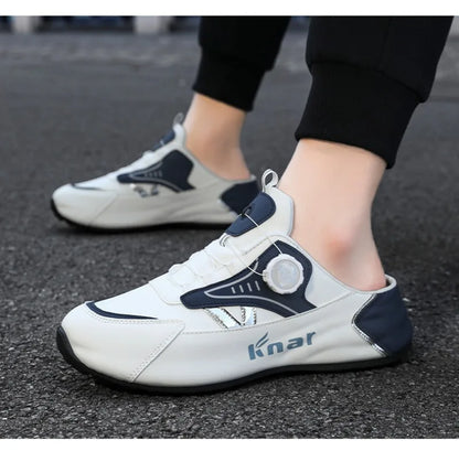 Platform-sneakers med åndbart, trendy mesh til sommeren, nye sports- og fritidssko til mænd i store størrelser 39-48