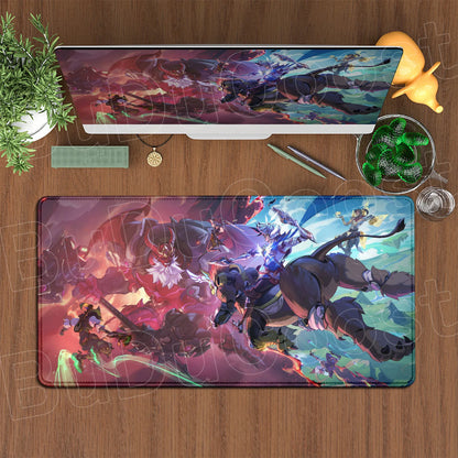 Large XXL DIY Cool  Overwatch Mouse Pad Keyboard Table Gaming Accessories Non-Slip Rubber Edge locking spped Laptop Rug desk Mat