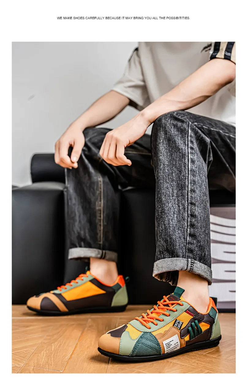 High-Quality Shoes for Men Summer New Mesh Breathable Youth Leisure Running Sneakers Walking Men Shoes Light Sneakers Zapatillas