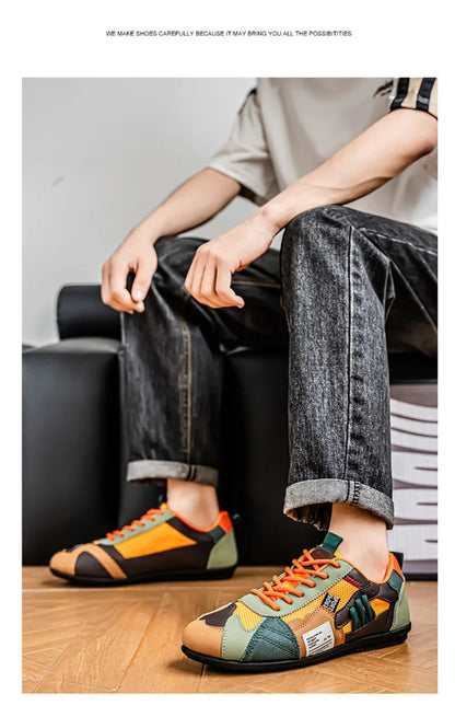 High-Quality Shoes for Men Summer New Mesh Breathable Youth Leisure Running Sneakers Walking Men Shoes Light Sneakers Zapatillas