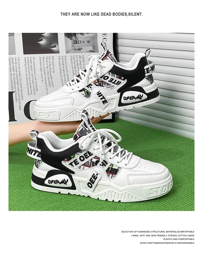 Skateboard Moški čevlji Poletni superge Usnjeni Casual Moda Na prostem Tek Šport Pohodništvo Tenis Platforma Oblikovalec Luksuzni
