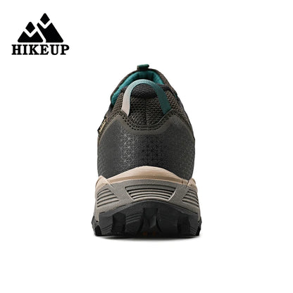 HIKEUP Sneakers traspiranti, ammortizzate e antiscivolo - Scarpe da trekking da uomo - Scarpe da corsa e trekking - Scarpe da montagna per attività all'aperto da uomo