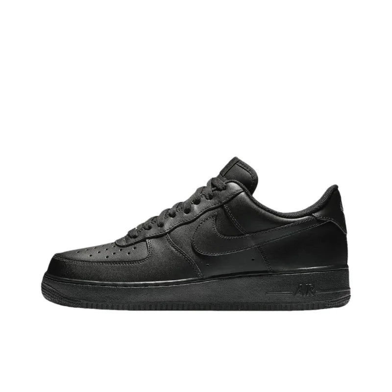 Nike Air Force 1 '07 Bianco Grigio Fumo Chiaro Scarpe da skate casual comode con ammortizzazione AF1 basse da uomo Streetwear FJ4146-100