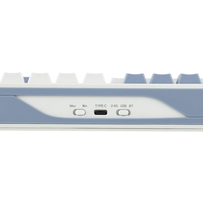 EPOMAKER TH108 PRO 100% Full-Sized Gasket-Mounted Wired/BT/2.4Ghz Wireless Mechanical Keyboard with Screen & Knob RGB Backlight