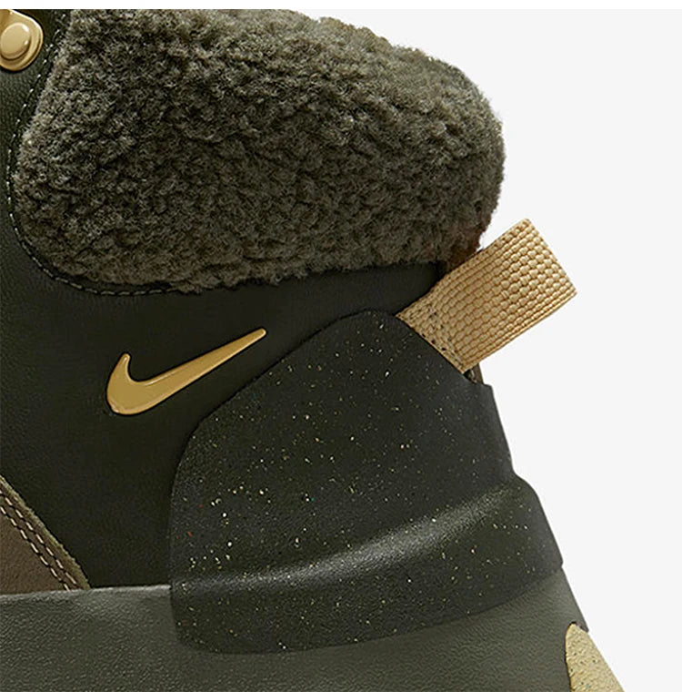 Nike – Pantofi de iarnă autentici, noi, de damă, din fleece, calzi, pentru timp liber FD0211-300