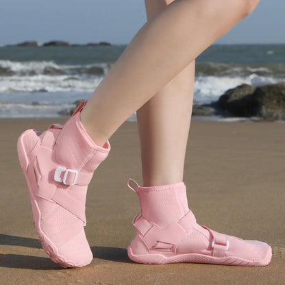 Outdoor Sport Hiking Wading Sneakers Unisex Swimming Water Shoes High Top Barefoot Beach Aqua Shoes Fitness Diving Surf Sandals