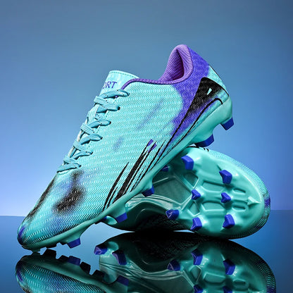 Nouvelles chaussures de Football en plein air pour hommes crampons chaussures de Football professionnelles bottes de terrain de Football pour enfants baskets d'entraînement confortables et antidérapantes