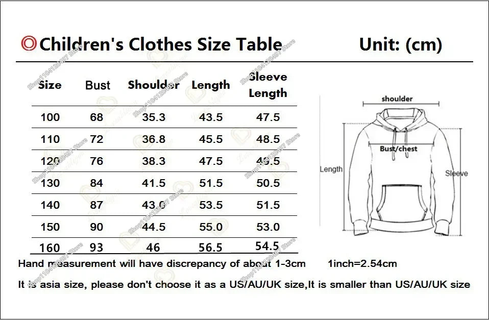 New Fortnite 3D Digital Printed Top Children's Hooded Fashion Trendy Casual Pullover Sweatshirt Birthday Gift
