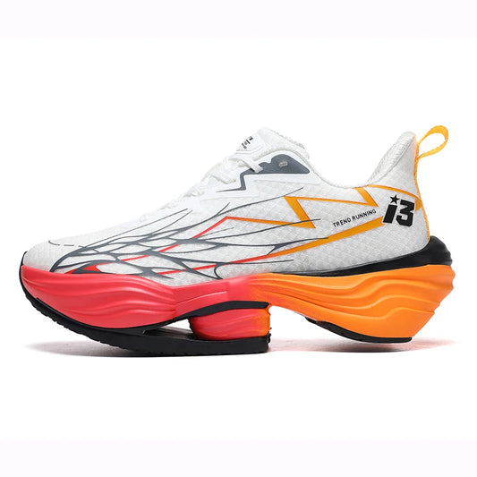 Sports Shoes Men Mesh Breathable Cushioning High-Quality Non-Slip Sneakers Summer Marathon Training Running Shoes for Women