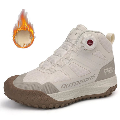 CAMSSOO Hiking Shoes Men Snow boots Outdoor Sports Climbing Shoes women Trekking Sneakers ankle boots hunting shoes travel boots