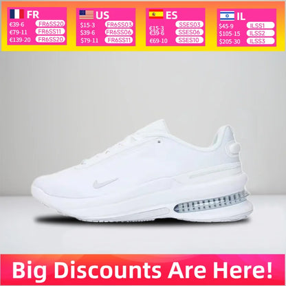 Nike Air Zoom Upturn SC: sneakers da donna minimaliste, morbide, comode, multifunzionali, resistenti e antiscivolo, modello a tomaia bassa IB2764-100