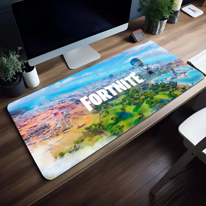 Mouse Pad Shooting Mouse Pad Non-slip Lock Edge Office Student F-FORTNITE Game Gaming Thickened Survival Large Writing Pad Cushion