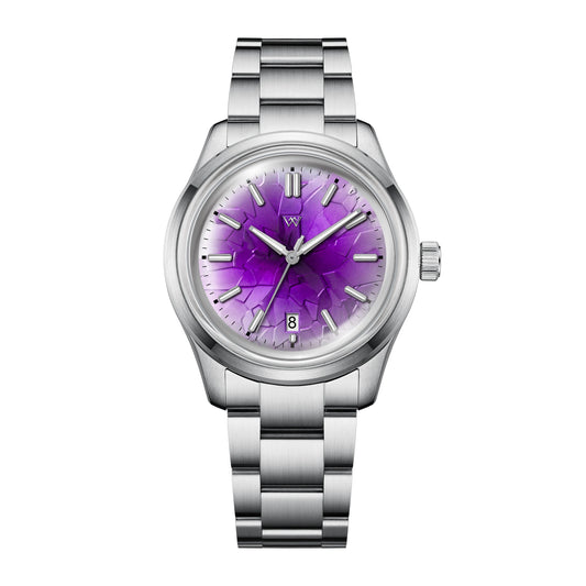 WM Watch Automatic Mechanical Men Watches NH35 Sapphire Glacier Collection 100M Water Resistant Man Welly Merck Watch WM226