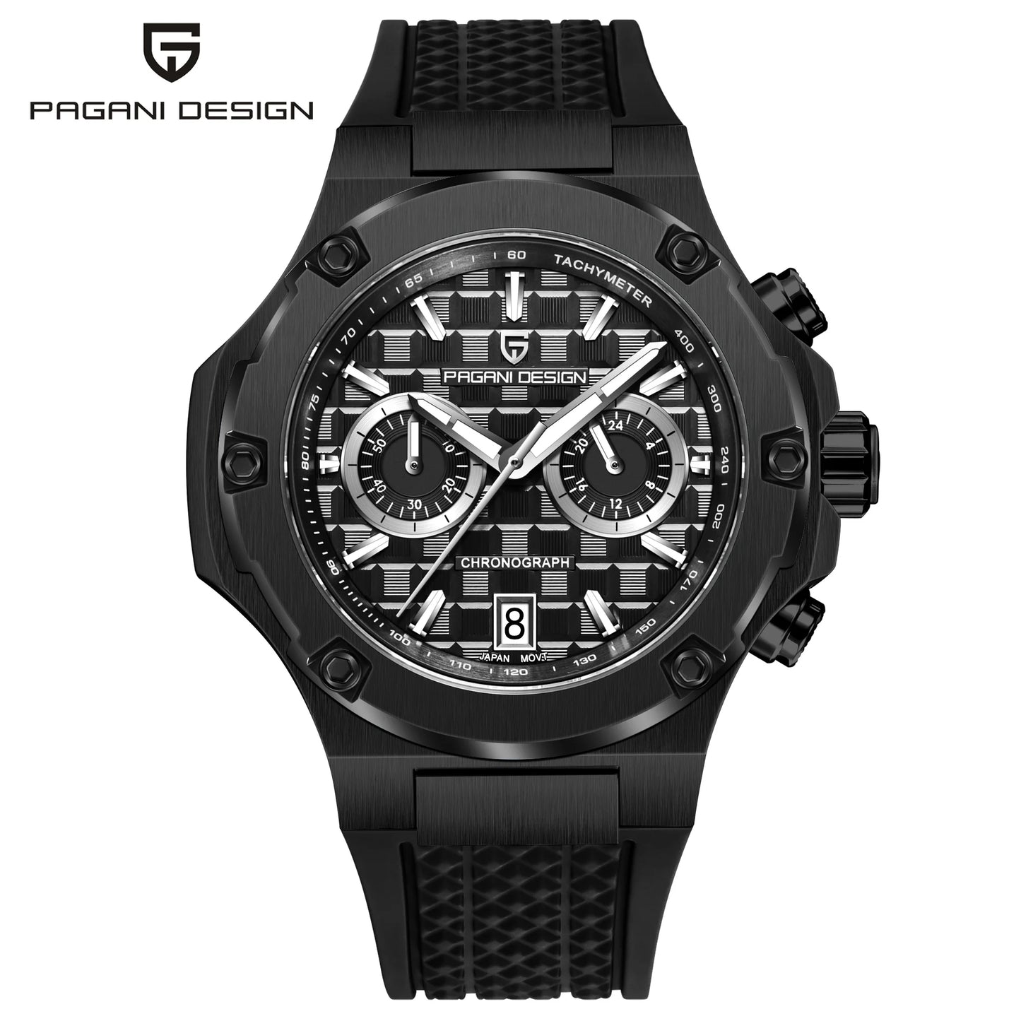 PAGANI DESIGN 2026 New Men's Watches Luxury Quartz Watch For Men Waterproof Sport Chronograph Luminous Wristwatch Men Clock Man