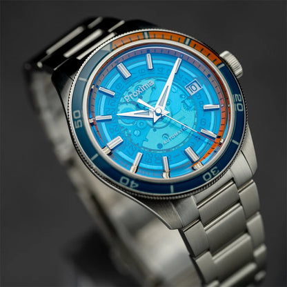 PX1701 39mm Luxury Men's Watches Business Dress Watch For Men Automatic Mechanical Sapphire Glass Date Window 200m Waterproof