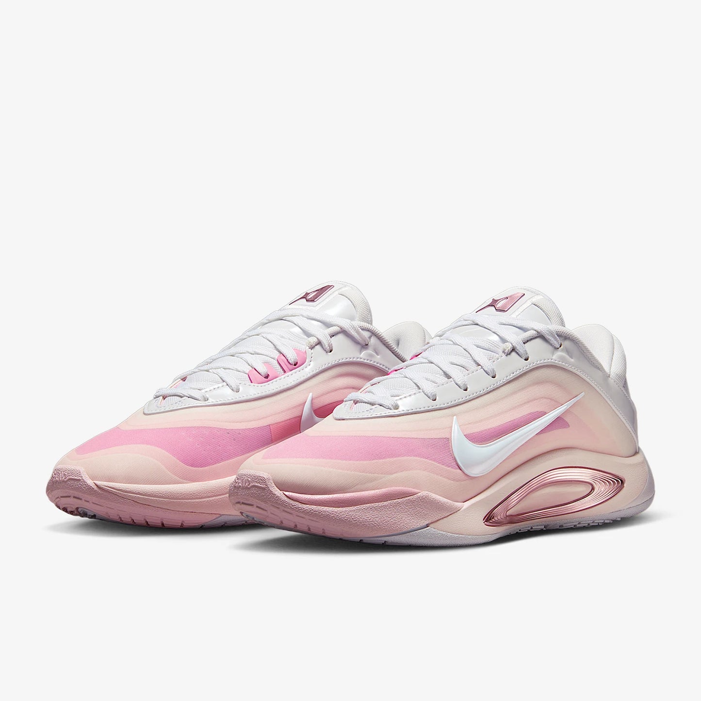 Sapatilhas de Basquetebol de Competição Almofadadas para Homem e Mulher Nike Authentic Birthday Cake FZ8606-101