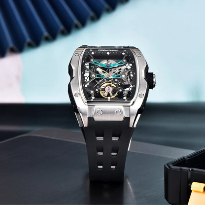 2026 Pagani Design new men's watch 50 meter waterproof stainless steel case luminous dial fashionable men's mechanical watch