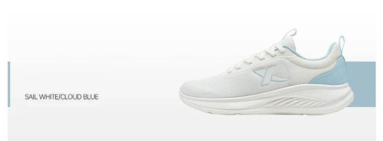 Xtep Women's Running Shoes 2025 Summer New Durable Lightweight Casual Shock-Absorbing Breathable Mesh Sneakers 875418110054