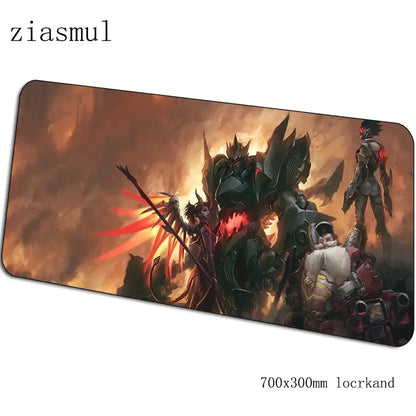 overwatch mouse pad Covoraș de mouse cu desene animate pentru computer 700x300x3mm covoraș de mouse pentru jocuri mare Indie Pop padmouse tastatură jocuri PC gamer birou